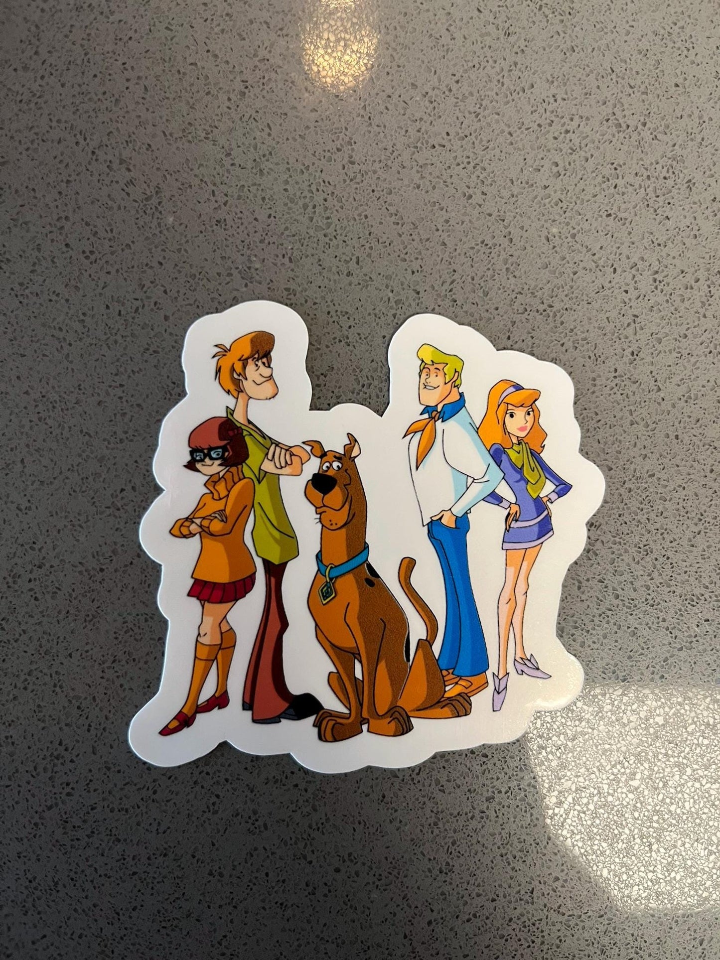 Scooby-Doo Gang Sticker Cartoon Friends Waterproof Vinyl Sticker for Stanley Yeti Laptop Water Bottle Scooby Doo