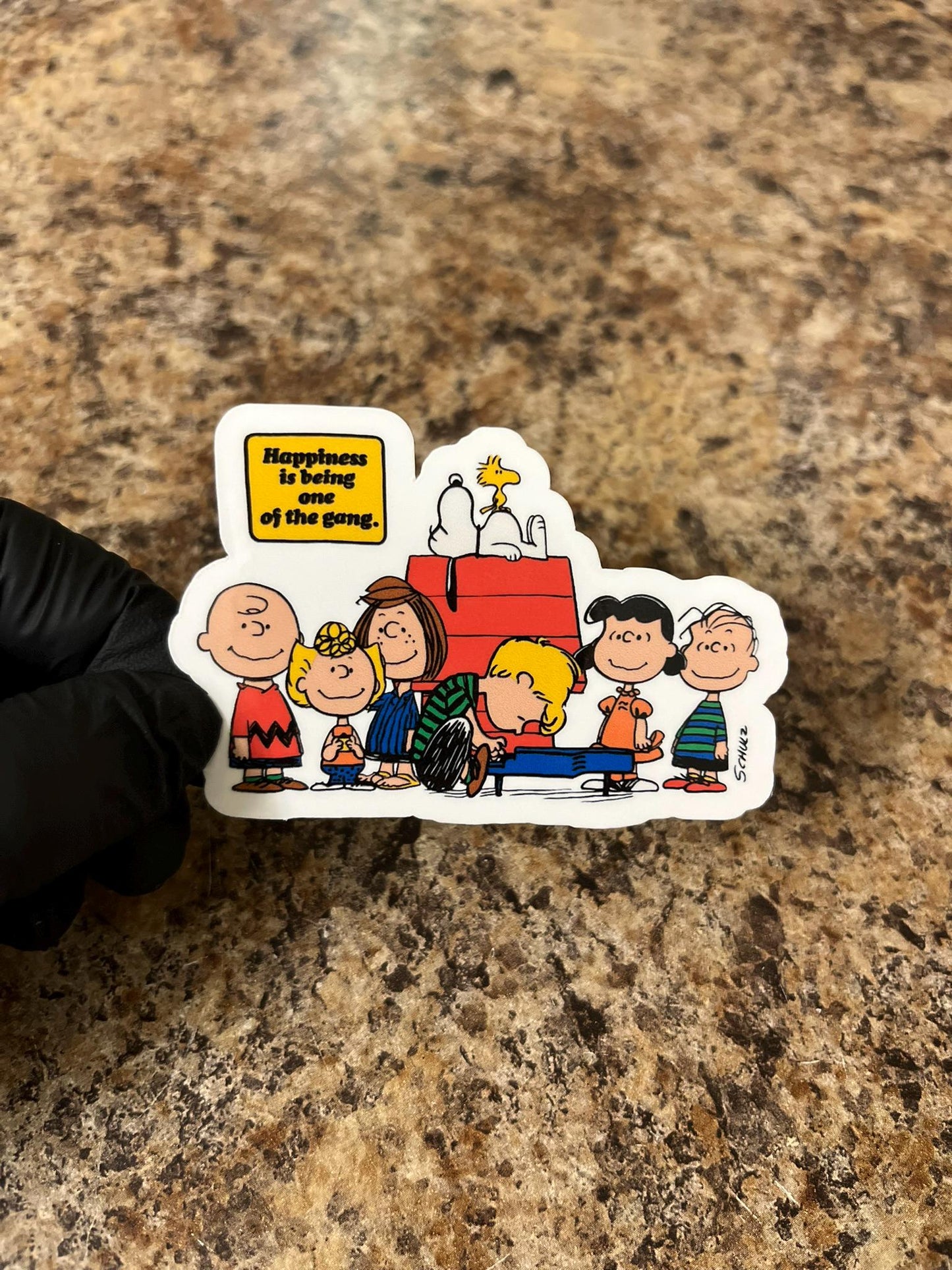 Peanuts Character Sticker Collection | Classic Comic Gang Art | Choose Your Favorite Friend Decal | Multiple Sizes
